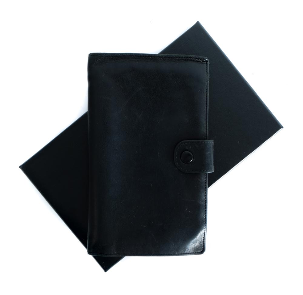 CHANEL LAMBSKIN TIMELESS YEN WALLET
