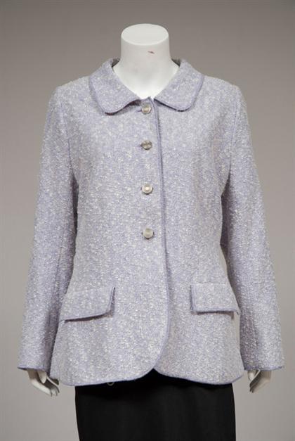 Chanel lavender heather blazer   
