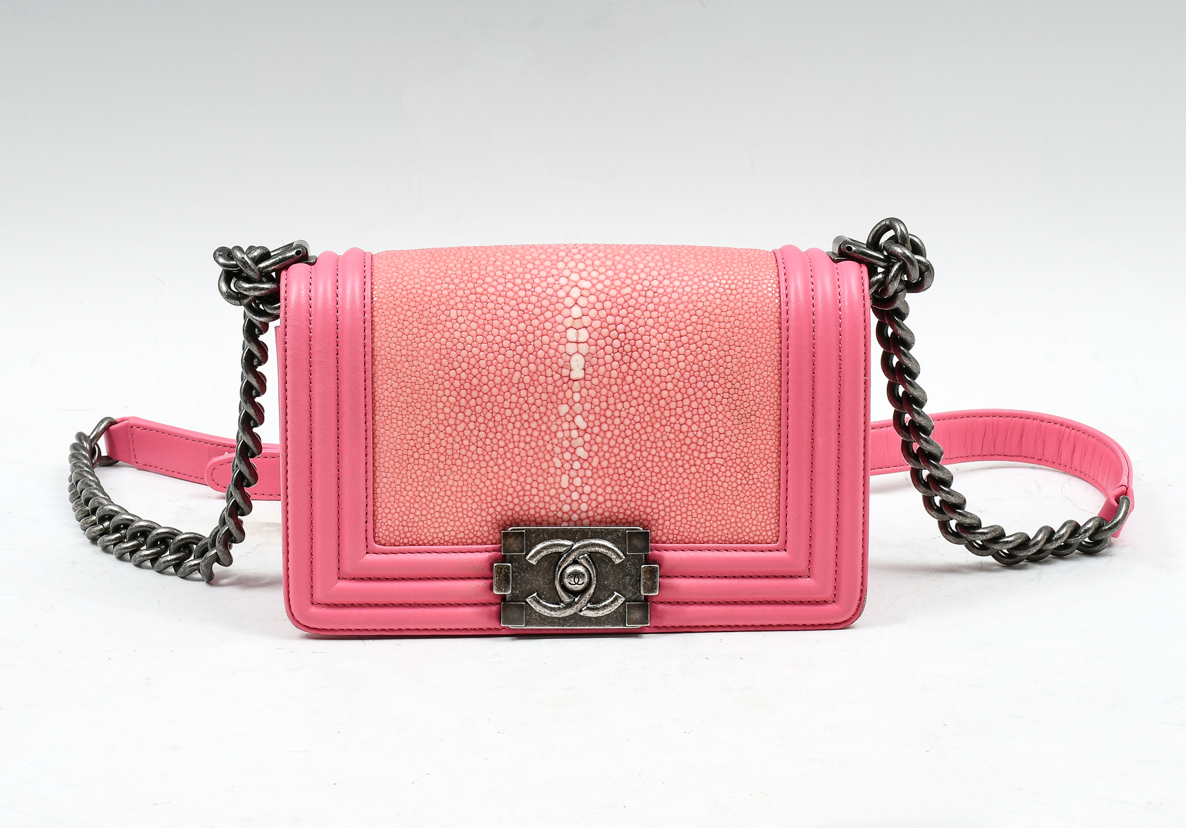 CHANEL LE BOY GALUCHAT STINGRAY