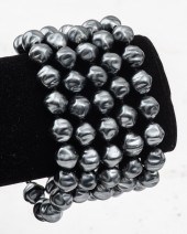 CHANEL MULTI STRAND FAUX PEARL