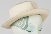 CHANEL NYLON BOATER HAT Chanel