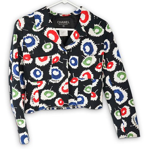 CHANEL PRINTED COTTON