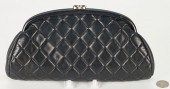 CHANEL QUILTED LAMBSKIN TIMELE