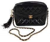 CHANEL QUILTED LEATHER DIANA F