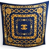 CHANEL 'RUE CAMBON' NAVY BLUE