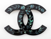 CHANEL RUNWAY ACRYLIC BROOCH,