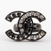 CHANEL RUNWAY CRYSTAL SET DOUB
