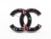 CHANEL RUNWAY FABRIC MOUNTED B