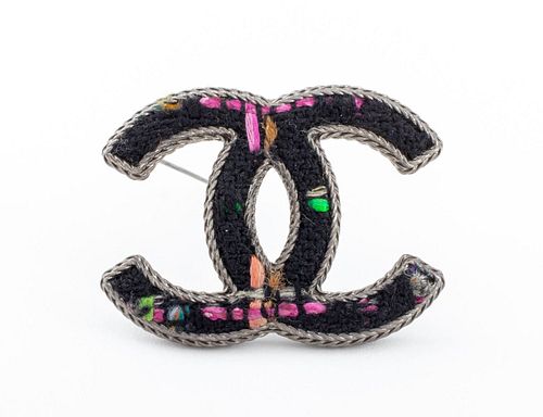 CHANEL RUNWAY FABRIC MOUNTED