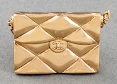 CHANEL RUNWAY GOLD-TONE HANDBA