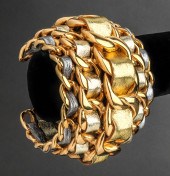 CHANEL RUNWAY GOLD-TONE & LAMB
