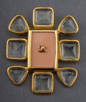 CHANEL RUNWAY GRIPOIX BROOCH P