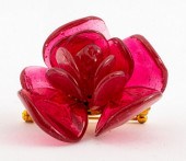 CHANEL RUNWAY GRIPOIX CAMELLIA