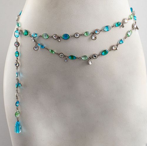 CHANEL RUNWAY GRIPOIX CHAIN LINK