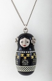 CHANEL RUSSIAN DOLL CHARM NECK