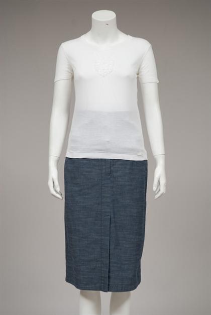 Chanel skirt and top    2003   