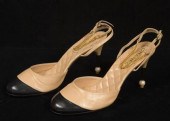 Chanel slingback high heel pum