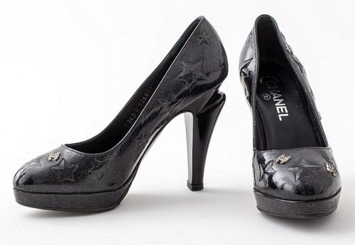 CHANEL STAR MOTIF STILETTO
