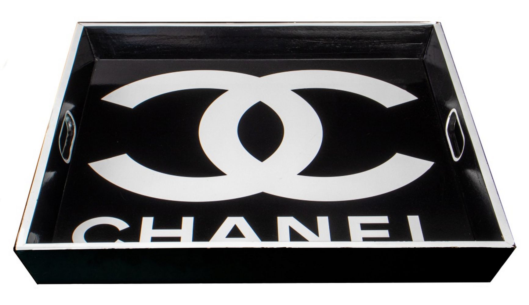CHANEL STYLE GLAM FASHION BLACK