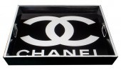 CHANEL STYLE GLAM FASHION BLAC