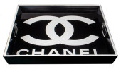 CHANEL STYLE GLAM FASHION BLAC