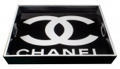 CHANEL STYLE GLAM FASHION BLAC