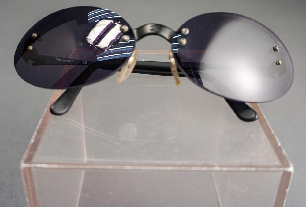 CHANEL STYLE RIMLESS SUNGLASSES