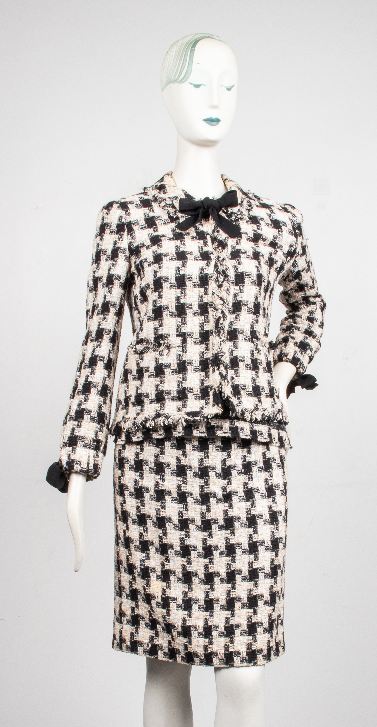 CHANEL TWEED AND CASHMERE THREE