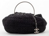 CHANEL TWEED BOUCLE HANDBAG Ch