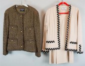 CHANEL TWO PIECE SKIRT SUIT AN