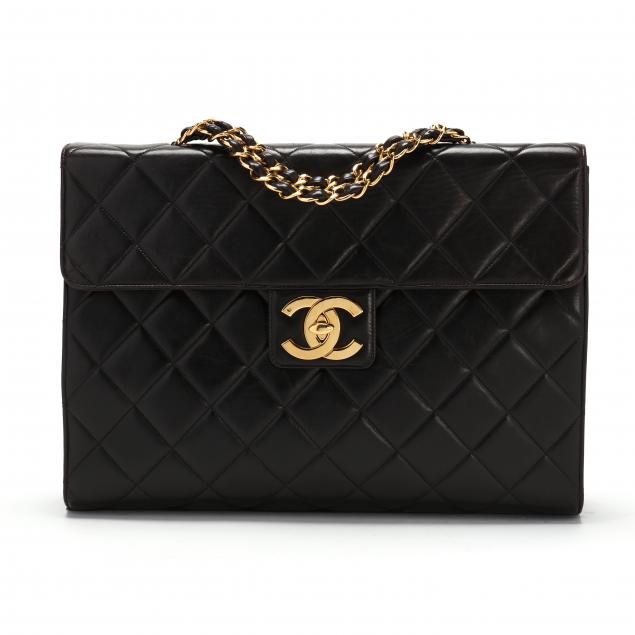 CHANEL VINTAGE QUILTED BLACK