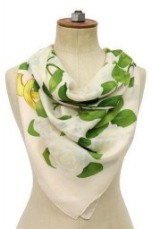 CHANEL WHITE CAMELLIA FLORAL S
