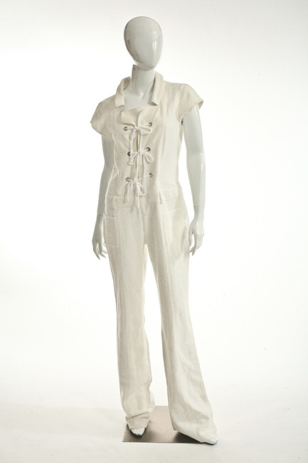 CHANEL WHITE COTTON NAUTICAL