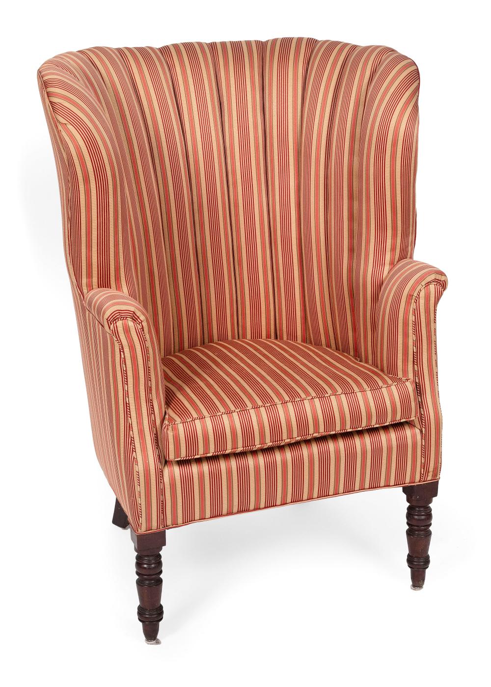 CHANNEL-BACK ARMCHAIR AMERICA,