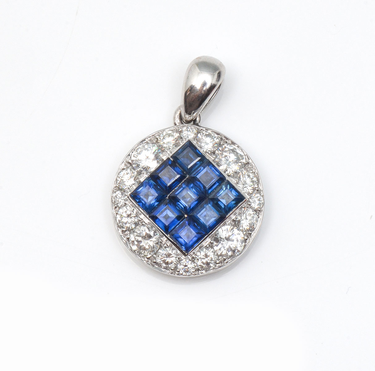 CHANNEL SET SAPPHIRE & DIAMOND