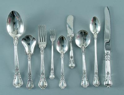 Chantilly sterling flatware,