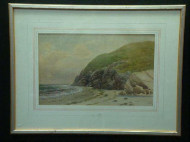 CHAPIN, Bryant. Watercolor of Beach