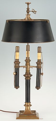 CHAPMAN BOUILLOTTE BRASS LAMP