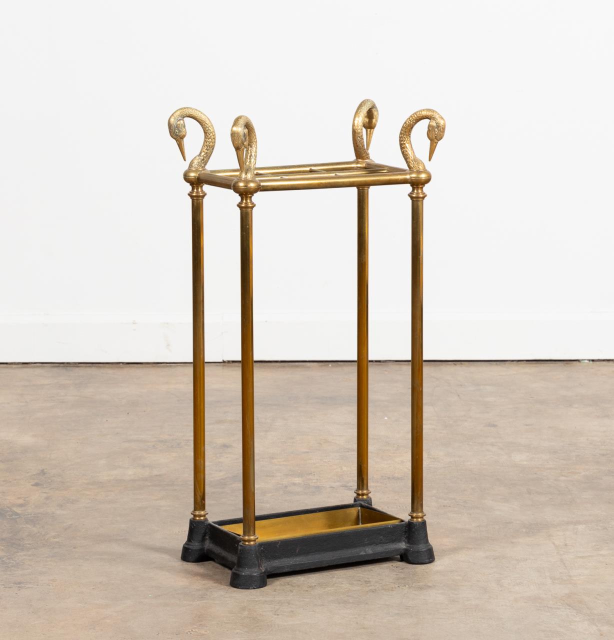 CHAPMAN BRASS AND IRON SWAN HEAD