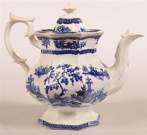 CHAPOO PATTERN FLOW BLUE