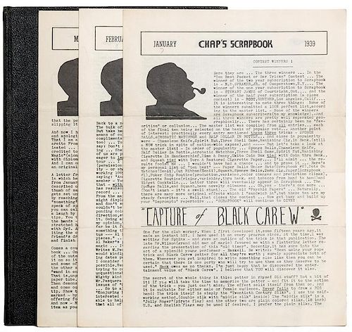 CHAP'S SCRAPBOOK.Chap's