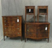 CHARAK. Mahogany Bedroom Set H
