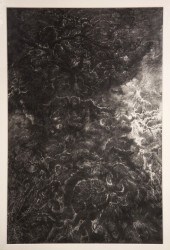 CHARCOAL DRAWING BY HYMAN BLOO