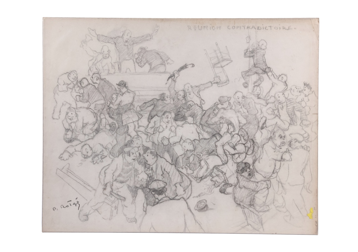 CHARCOAL DRAWING, CARTOON