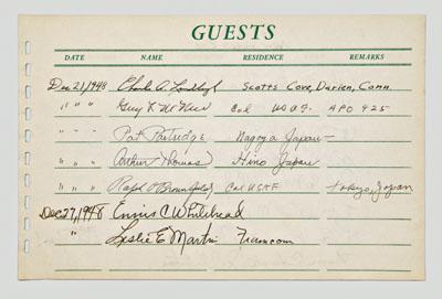 Charles A. Lindbergh signed