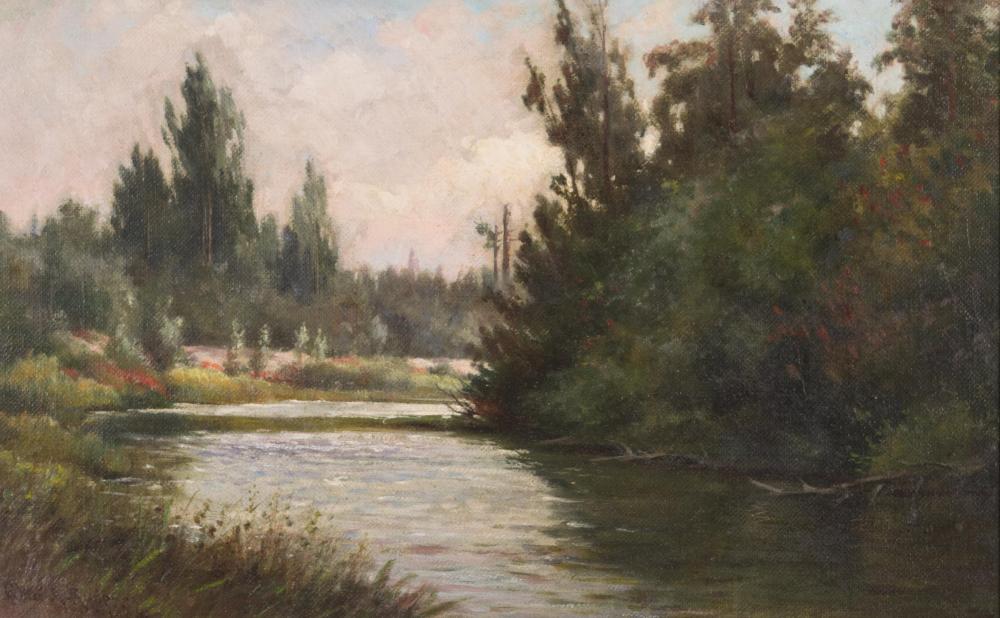 CHARLES A. ROGERS OIL ON