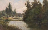CHARLES A. ROGERS OIL ON CANVA