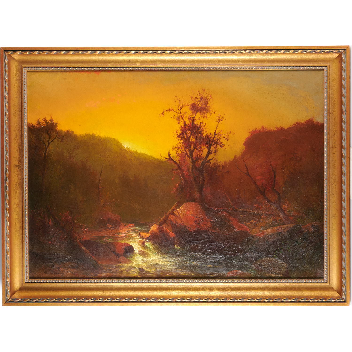 CHARLES A. SOMMER, OIL ON CANVAS