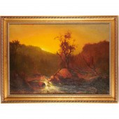 CHARLES A. SOMMER, OIL ON CANV