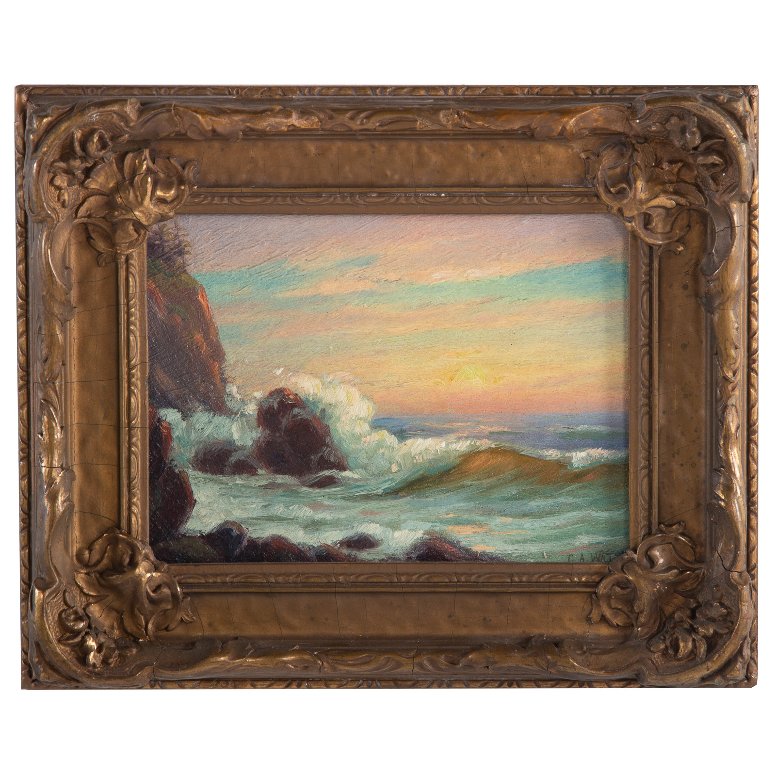 CHARLES A. WATSON. CRASHING SURF,